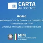 carta del docente